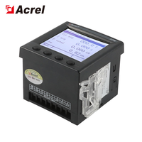 Analyseur de qualité d'énergie triphasé Acrel APM830 Classe 0.2S, compteur d'énergie monté sur panneau avec Ethernet RS485 Modbus RTU Profibus-DP