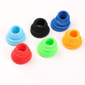 Anelli per Pene in Silicone per Uomo, Masturbatori Erotici Maschili, Giocattoli Sessuali per Adulti, Fornitura di Fabbrica, Morbidi e Lisci per Ritardare l'Eiaculazione - Product Image 1