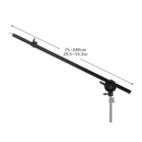 Kit de support de bras extensible pour studio photo Selens, comprenant une super pince, un sac de sable, un support de lumière, une tige de support pour la prise de vue photo