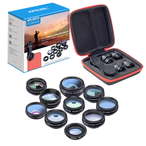 Apexel-lente <span class=keywords><strong>de</strong></span> cámara móvil 10 en 1, gran angular, filtros <span class=keywords><strong>de</strong></span> ojo <span class=keywords><strong>de</strong></span> pez, selfi, externo, para <span class=keywords><strong>iphone</strong></span> - Product Image 6