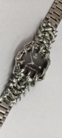 Montre à cadran arabe unique faite à la main, montre à quartz avec breloque griffe, montres vintage soudées, montres gothiques en acier inoxydable pour hommes, montres en albâtre