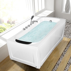 Buena reputación, alta calidad, moderna, cuadrada, falda de 2 lados, para bañar, portátil, 48 pulgadas, Australia - Product Image 6