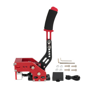 Racing <b>Wheel</b> Handbrake HB046 For <b>PC</b> Simulation Games With Handbrake Feature Black Red Blue Colors - Product Image 4