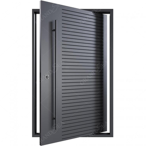 Grandsea <span class=keywords><strong>prix</strong></span> d'usine <span class=keywords><strong>porte</strong></span> pivotante d'<span class=keywords><strong>entrée</strong></span> moderne en aluminium blindé extérieur antivol portes d'<span class=keywords><strong>entrée</strong></span> pour maisons Villa - Product Image 3
