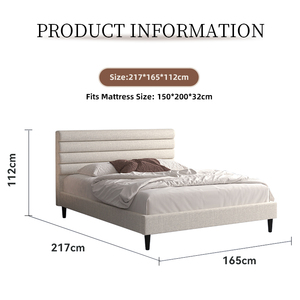 Aidi hiện đại sang trọng nội thất phòng ngủ thiết lập dễ dàng cài đặt đôi khung giường khung lưu trữ giường mềm - Product Image 4