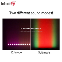 24*2W RGBW 4in1 LED barre de rondelle murale PAR lumière éclairage de scène projecteurs pour DJ Disco Club pour DMX scène fête spectacle effet