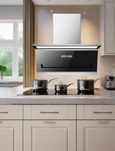 <span class=keywords><strong>Campana</strong></span> <span class=keywords><strong>Extractora</strong></span> de Acero Inoxidable de 900 mm para Montaje en Pared con Autolimpieza para Cocinas Comunitarias, Extractor de Grasa y Humo - Product Image 6