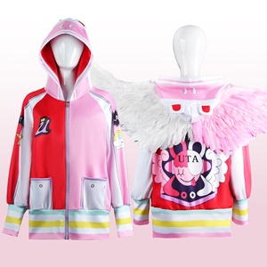 อะนิเมะคอสเพลย์เครื่องแต่งกายฟิล์มเรดอุตะผู้หญิงน่ารักชุดปาร์ตี้ฮาโลวีนแจ็คเก็ตเครื่องแต่งกายฮาโลวีน - Product Image 2