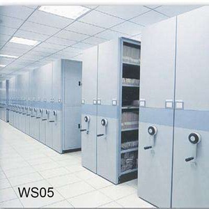 Kim loại lạnh cuộn thép Tủ hồ sơ di động kệ số lượng lớn Tủ hồ sơ với trượt theo dõi cho bệnh viện/Thư Viện/văn phòng lưu trữ - Product Image 4