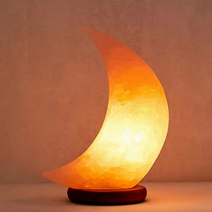 Lámpara de Sal del Himalaya Certificada ETL, de Roca Rosa, 3-5 kg, Forma de Luna, Luz Nocturna para el Mercado Mayorista, con Certificación HACCP - Product Image 2