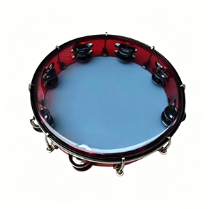 Wholesale 20/28 CM Double-Row Translucent Metal Tambourine Orff Percussion Instrument <b>Hand</b> <b>Drum</b> Musical Toy Bring Joyful - Product Image 1