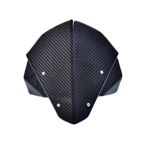 AISKA Pare-brise avant de moto 100% fibre de carbone sèche 3K, déflecteur de vent pour <span class=keywords><strong>Honda</strong></span> CB650R 2019-2024 - Product Image 2