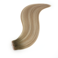Extensiones de Cabello Humano Virgen 100% Real con Trama Invisible de Mariposa sin Costuras, Nuevo Diseño de Doble Pestaña, Trama con Orificios de PU, Proveedores