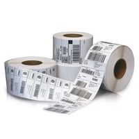 Etiqueta adhesiva de código QR a prueba de agua personalizada, etiqueta de código de barras variable para productos electrónicos de consumo, precio de fábrica, serie de números consecutivos