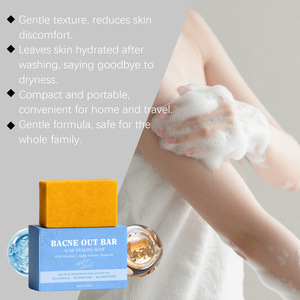 Body cleansing <b>soap</b> gently cleanses the skin moisturizes softens brightens moisturizes cleanses and refreshes the body - Product Image 3
