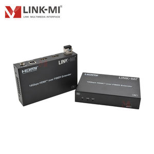 10กม. 4K60 HDMI KVM over LC ไฟเบอร์ Extender พร้อม HDMI LOOP OUT รองรับตัวรับสัญญาณ - Product Image 1