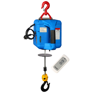 Portable <strong>Electric</strong> <strong>220V</strong> Small Crane Hoist Wire Controlled <strong>Winch</strong> for Home Decoration Machinery Industrial Equipment <strong>Electric</strong> - Product Image 1