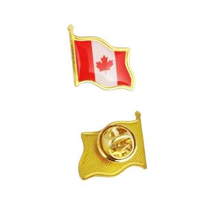 カナダ、アメリカ、国旗、メタルバッジ、パレスチナ、スコットランドの旗、ピン、ブローチ、カスタムエナメル、カフリンク、イスラエルバッジ - Product Image 1