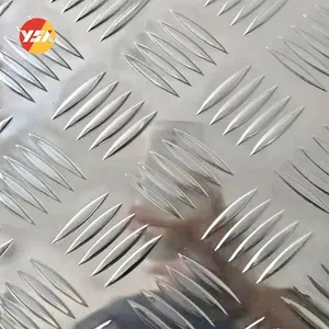 Фабричная алюминиевая пластина протектора Henan AA1100 1050 1060 тисненая Алмазная алюминиевая клетчатая пластина