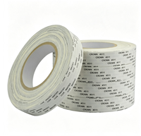 Ruban adhésif acrylique double face 511 ultra-fin 0,12 mm sans résidu, résistant à la chaleur, haute adhérence, facile à déchirer, prédécoupé pour loisirs créatifs et cadeaux