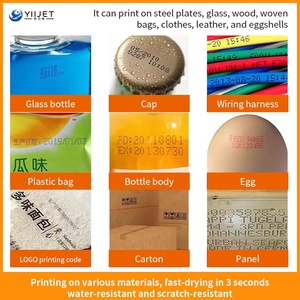 Mini impresora de inyección de tinta portátil para imprimir la fecha de caducidad de la producción en la tapa de la botella convexa lata de Metal bolsa de plástico caja de cartón - Product Image 4