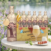Bière artisanale originale Kingstar, bouteilles de 750 ml, boissons alcoolisées, 3,3 % ABV, goût naturel, style champagne, vente chaude, bars, usage personnel