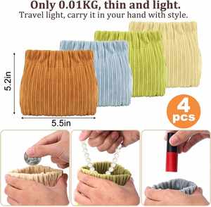 Low Price Pouch for <b>Lipstick</b> Size Korean Style Custom Plush Coin Purse Keychain <b>Mini</b> Bag - Product Image 3
