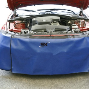 Ensemble de 3 <span class=keywords><strong>tapis</strong></span> de protection magnétiques pour pare-chocs de voiture, <span class=keywords><strong>tapis</strong></span> de travail pour mécanicien automobile, protection de pare-chocs de voiture - Product Image 2