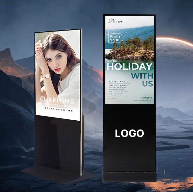 Indoor-Touchscreen-Werbung Icd Digital Signage und Displays Advertising Player Kiosk