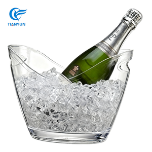 Nice Quality Portable Handle 3 Liter Ice Bucket <strong>Mini</strong> Wine Beer Container <strong>Plastic</strong> Ice Bucket for Parties - Product Image 4