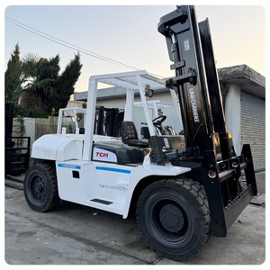 รถยกดีเซล TCM FD100 มือสอง 10 ตัน ปี 2012 เครื่องยนต์ 4 สูบ รับน้ำหนักได้สูง คุณภาพสูง แบบเสาเดี่ยว/สามเสา - Product Image 3