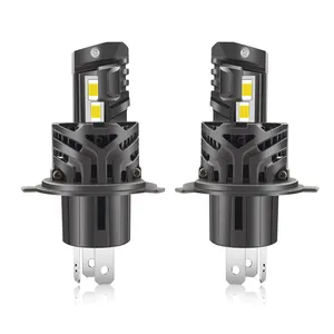 חדש T5 LED פנס H7 H11H8 9005 /H4 צהוב כל אחד אלחוטי תקע ולשחק CSP שבב 100W 20000lm רכב led פנס