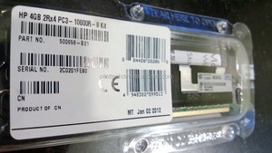 500658-B21-<span class=keywords><strong>4GB</strong></span> (1x4GB) 2Rx4 PC3-10600R-<span class=keywords><strong>9</strong></span> <span class=keywords><strong>DDR3</strong></span> modül belleği - Product Image 4
