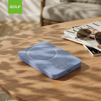 Power Bank Mini Portabel Magnetik Harga Grosir OEM Layar LED Pengisian Cepat PD 20W Grosir Power Bank Nirkabel 5000mAh