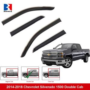 Accessoires de voiture, déflecteurs de vent pour Chevrolet Silverado 1500, déflecteurs de vent, visières, pare-pluie - Product Image 2