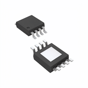 Componente electrónico 8 TSSOP, 8 MSOP (0.118", 3.00mm de ancho) con interfaz de pad expuesto, interruptor IC SPDT x 1, 25OHM, 8UMAX MAX4660EUA+T - Product Image 1