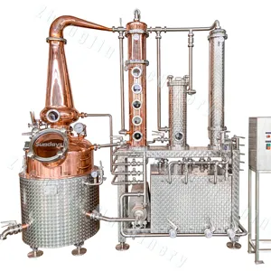 200L ZJ New Craft spiritueux distillerie whisky gin boisson distillateur machine Moonshine équipement de distillation accessoires