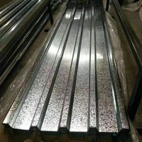 Tôle de toiture ondulée galvanisée anti-UV de haute qualité, léger et durable, idéale pour les extérieurs de maisons préfabriquées