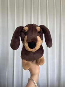 Chiot série doux peluche poupée jouet <span class=keywords><strong>Schnauzer</strong></span> Fox Terrier <span class=keywords><strong>teckel</strong></span> rempli PP coton doublé maille cadeau pour les filles avec étiquette Logo - Product Image 5