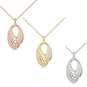 Подвески из серебра 925 пробы с фианитом AAA + - Product Image 4