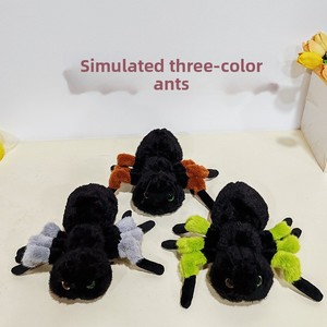 Figurines en peluche en coton PP d'insectes de la forêt (araignées, <span class=keywords><strong>scorpions</strong></span>, fourmis) <span class=keywords><strong>pour</strong></span> enfants de 8 à 13 ans, figurines amusantes et mignonnes, vente en gros - Product Image 4