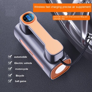 Pompe à Air Portable sans fil pour voiture avec Led, pour <span class=keywords><strong>pneu</strong></span> haute puissance 12V, gonflage monté sur véhicule - Product Image 6