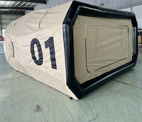 Tente de camping automatique gonflable quatre saisons en Oxford, grande, résistante au vent, imperméable et respirante pour la nuit en extérieur