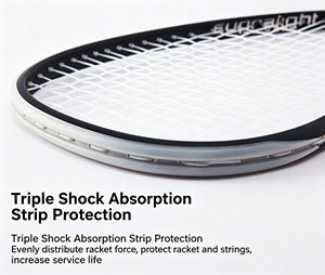 Raqueta de Squash de Grafito de Alta Potencia, Raqueta Ligera de Fibra de Carbono, Profesional, para Entrenamiento de Adultos, Proveedor al por Mayor - Product Image 4