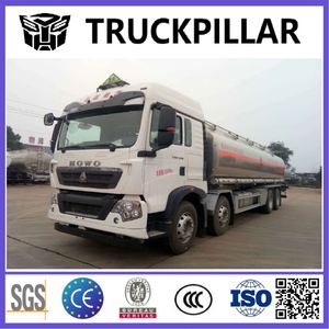 New HOWO TX 8x4 Large Volume Fuel Tank Trucks Specifically Designed for Safe Transport of Dangerous Goods Oil Storage Tanker - Product Image 5