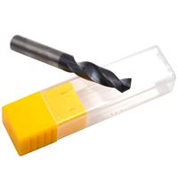 Forets hélicoïdaux Yeshfit 1/8 Dia Micro en titane solide avec pointe recouverte de nitrure d'aluminium, tige droite, pour perçage de l'acier inoxydable