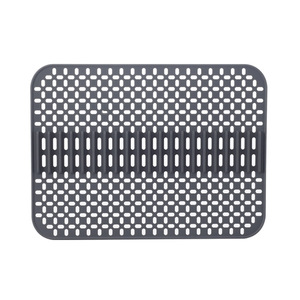 Silicone Drain Mat For Kitchen Sink Square Non Slip Sink <b>Protector</b> Bottom Pad - Product Image 5