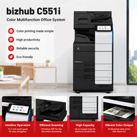 Nueva Impresora y Copiadora a Color Konica Minolta Bizhub C551i A3 con Función de Impresión/Copia/Escaneo, Máquina Multifunción Comercial