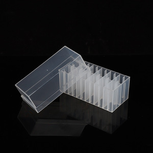 Caja de plástico transparente para congelador Hirozumi de 12 compartimentos HC-032 para almacenamiento de muestras - Product Image 3