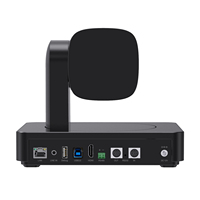 Équipement de studio TV, caméra PTZ avec zoom optique 10x, IA automatique, USB3.0, système de vidéoconférence et de conférence audio 4K